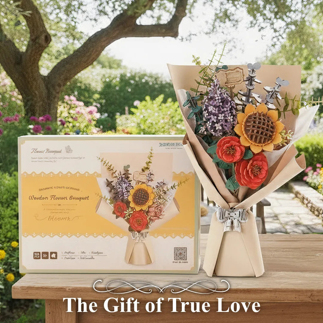 DIY Wooden Flower Bouquet – Valentine’s & Mother’s Day Gift