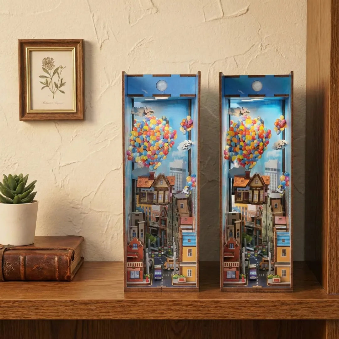 Travel With The Wind Book Nook - DIY Miniature House