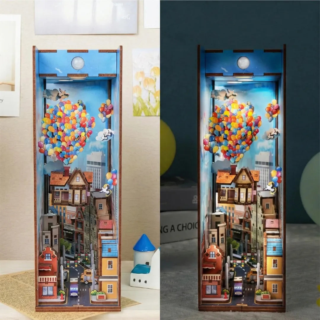 Travel With The Wind Book Nook - DIY Miniature House