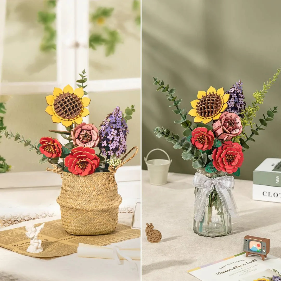 DIY Wooden Flower Bouquet – Valentine’s & Mother’s Day Gift