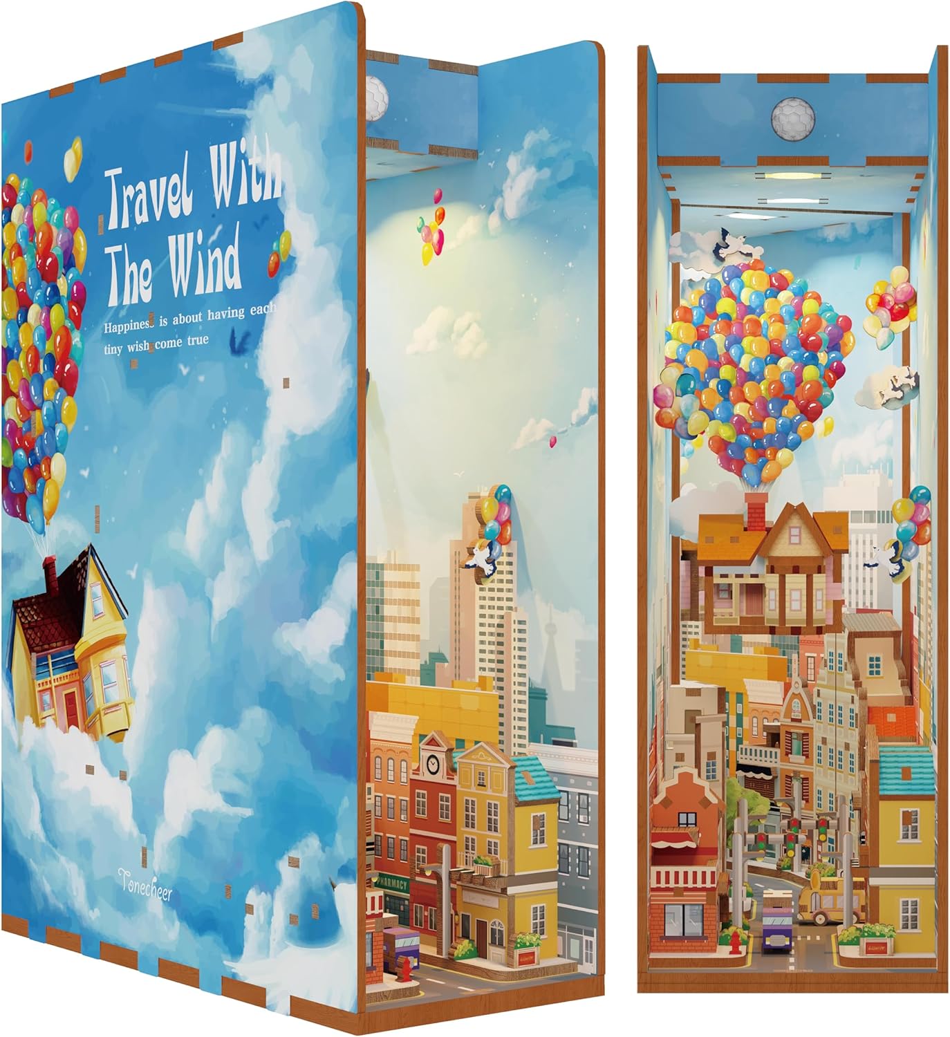 Travel With The Wind Book Nook - DIY Miniature House