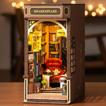Shakespeare Bookstore - DIY Book Nook